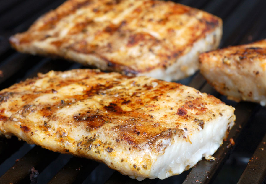 Grilled Mahi With