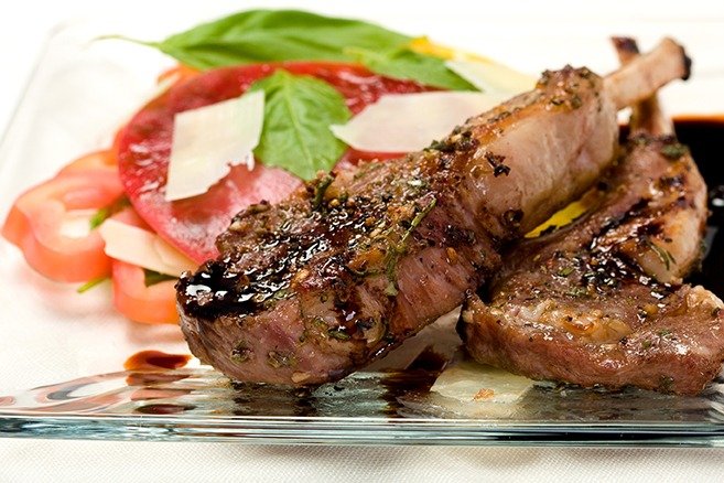 Pan Seared Lamb Chops