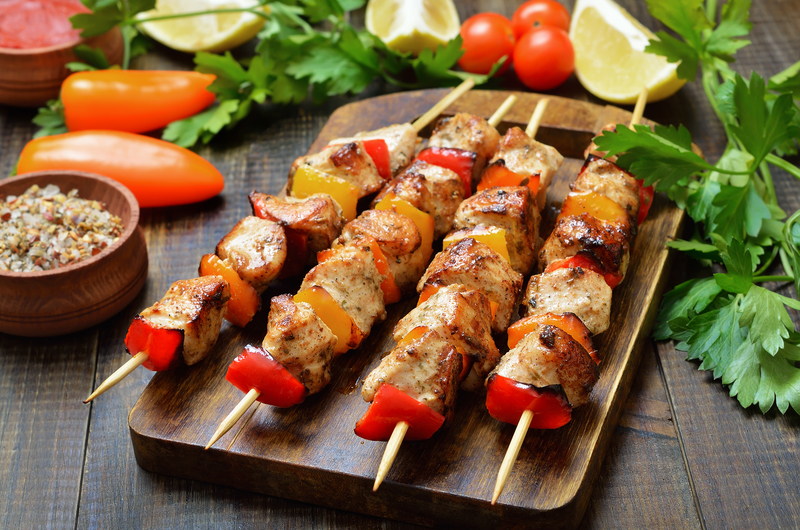 Dale's Grilled Chicken Kabob